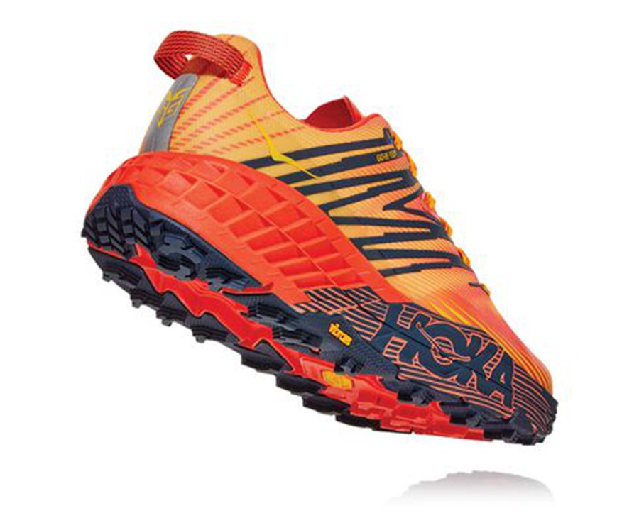 Hoka Australia One One Speedgoat 4 GORE-TEX - Mens Trail Shoes Red - AHBVY-2670